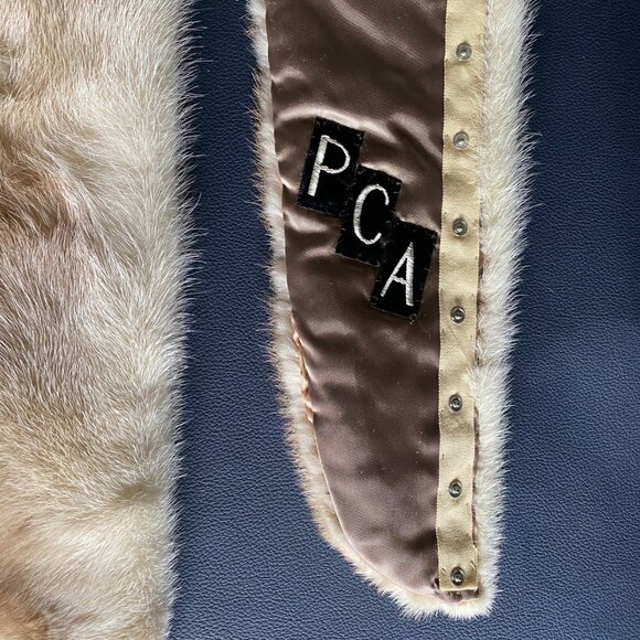 Vintage - Two Cashmere Sweaters with Removable Fur Collar and Rhinestone Accents - Picture 14 of 15